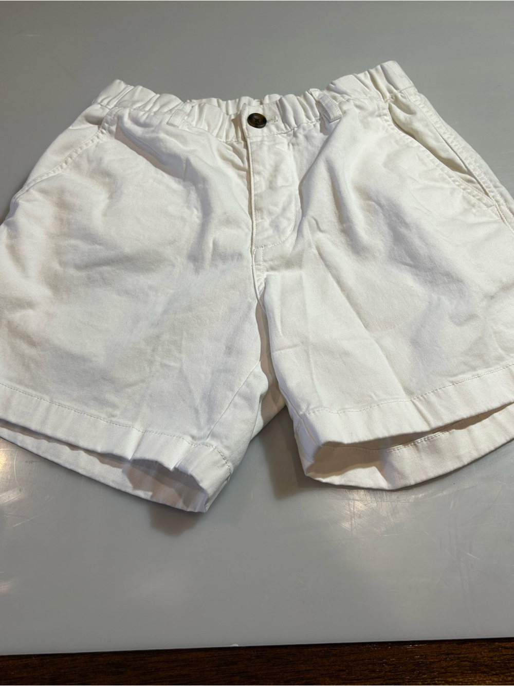 Bearbottom Men's Stretch Shorts White Size S 5.5" Inseam